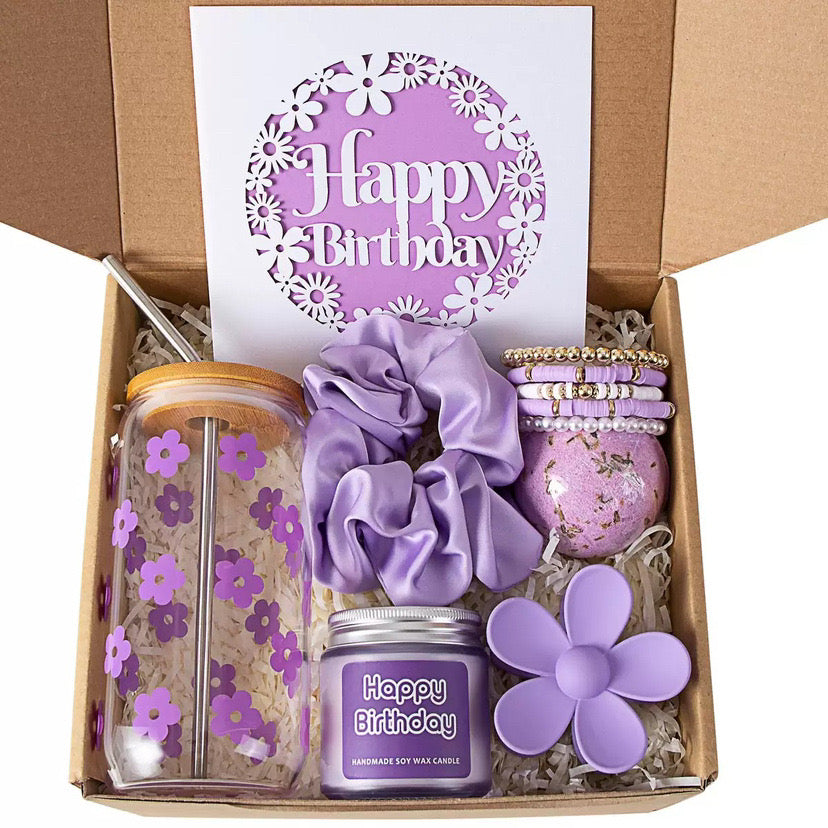 Caja de regalo Aesthetic Happy Birthday Deluxe