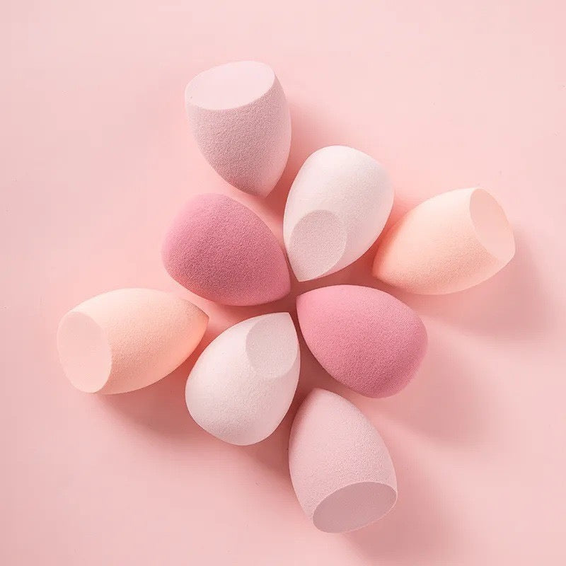 Set de Esponjas de Maquillaje Premium - Botella Gota (6 piezas)