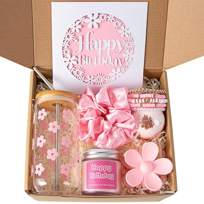 Caja de regalo Aesthetic Happy Birthday Deluxe